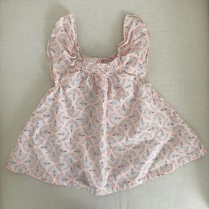 Toddler Girl Flutter Sleeve Top